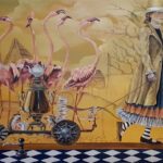 Выставка Ольги Осиповой “Чаепитие с фламинго”